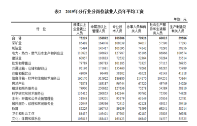 2019年全國(guó)規(guī)上企業(yè)就業(yè)人員年平均工資增長(zhǎng)10%，軟件和信息技術(shù)服務(wù)業(yè)投資與管理成亮點(diǎn)
